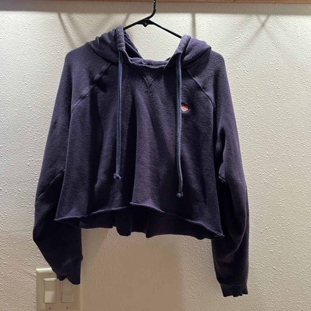 Spiritual Gangster x Peloton cropped hoodie